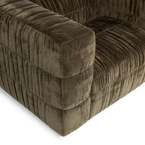 Afeela Upholstered Swivel Chair in Fern Green