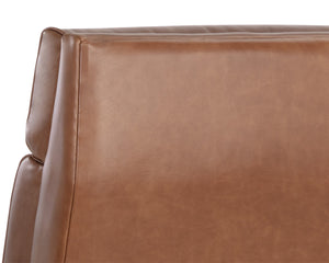 BRANDON RECLINER - SHALIMAR TOBACCO LEATHER