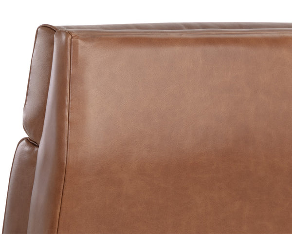 BRANDON RECLINER - SHALIMAR TOBACCO LEATHER