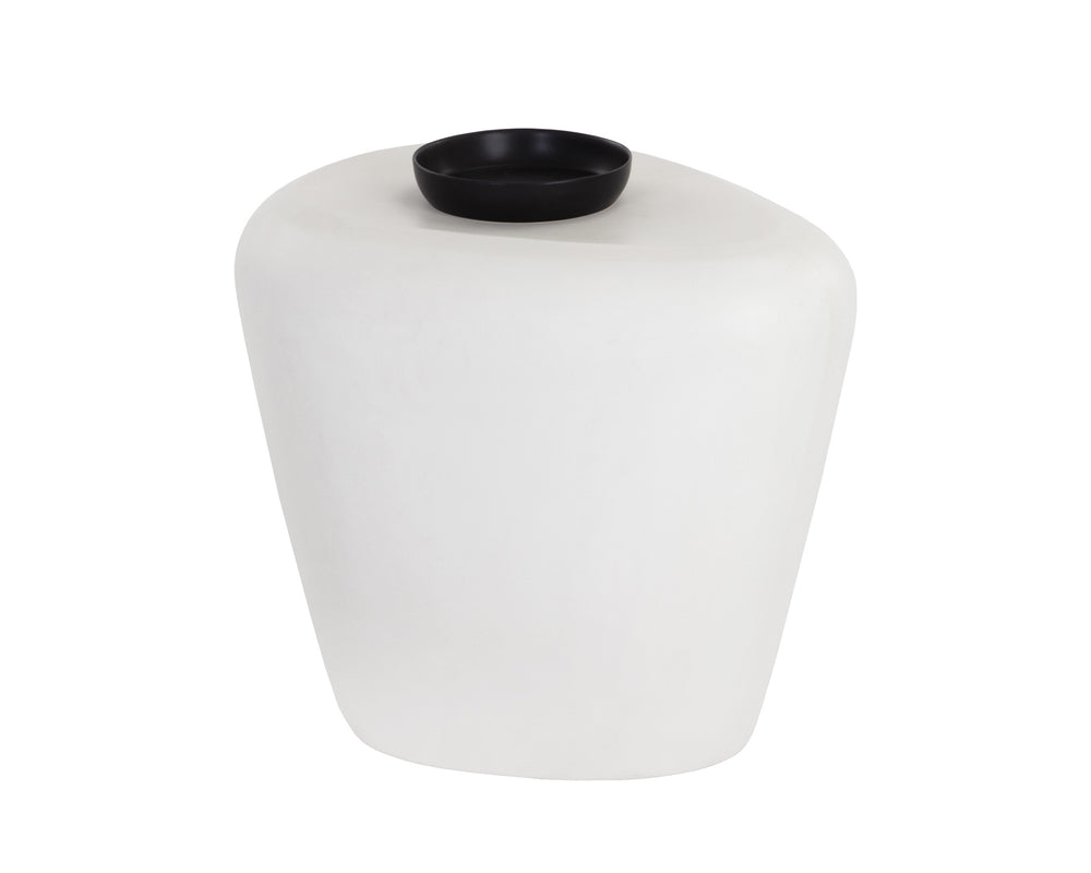CORVO SIDE TABLE - WHITE