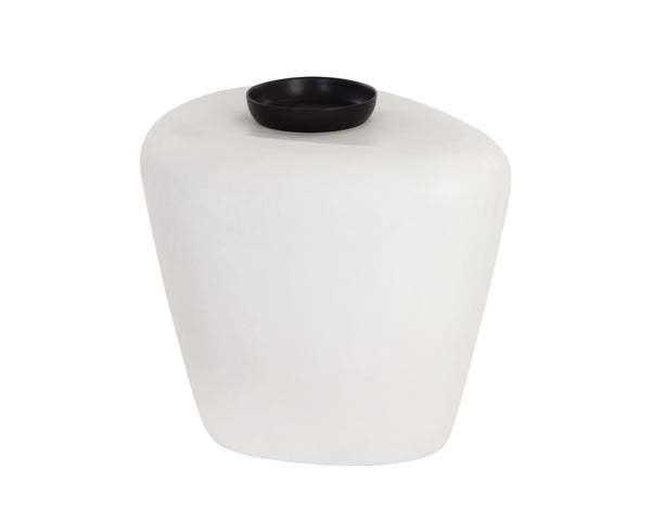 CORVO SIDE TABLE - WHITE