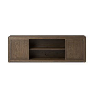Miko Media Console - Fawn Oak Veneer