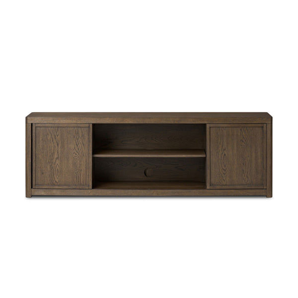 Miko Media Console - Fawn Oak Veneer