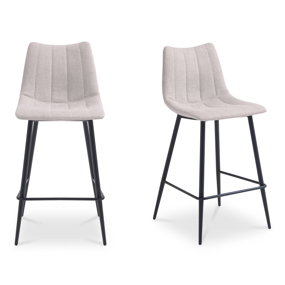 Moe's Alibi Counter Stools Set of 2 in Beige