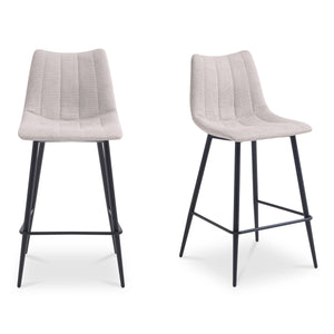 Moe's Alibi Counter Stools Set of 2 in Beige