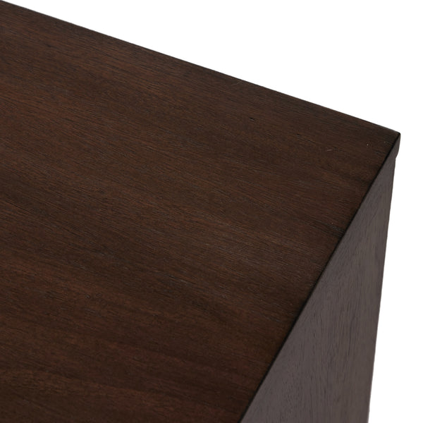Castillo Media Console In Chestnut Parawood