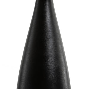 Innes Table Lamp In Matte Black Cast Alumnm