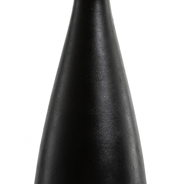 Innes Table Lamp In Matte Black Cast Alumnm