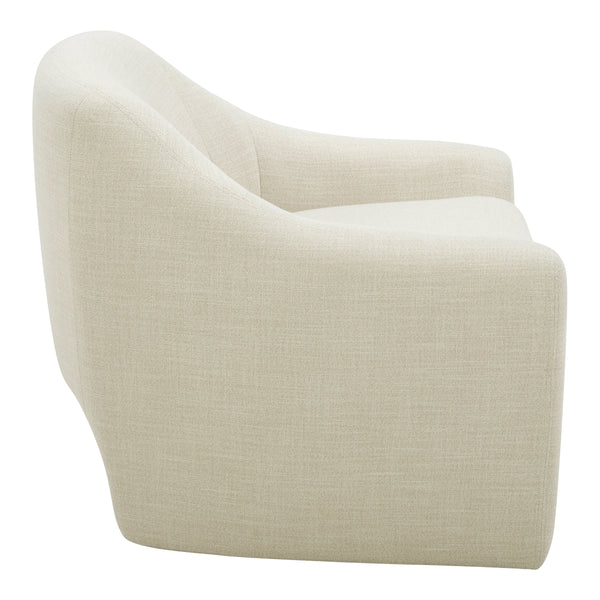 Kenzie Accent Chair in Textured Dune Fabric