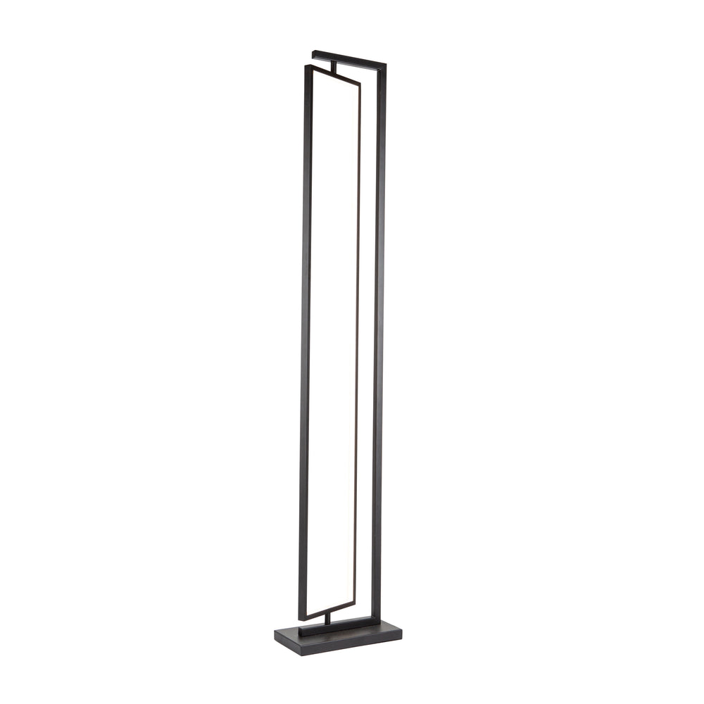 Cortina 40W LED Floor Lamp in Black