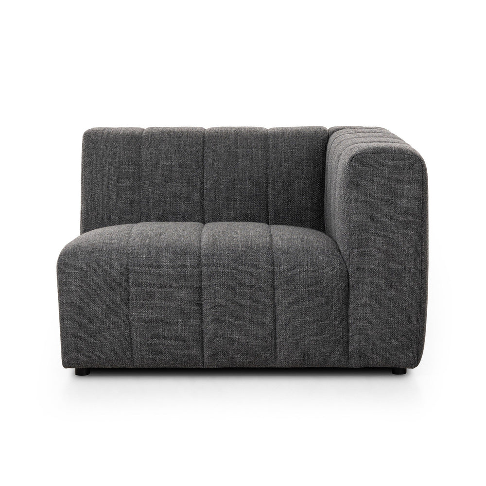 Build Your Own: Langham Channeled Sectional - Saxon Charcoal