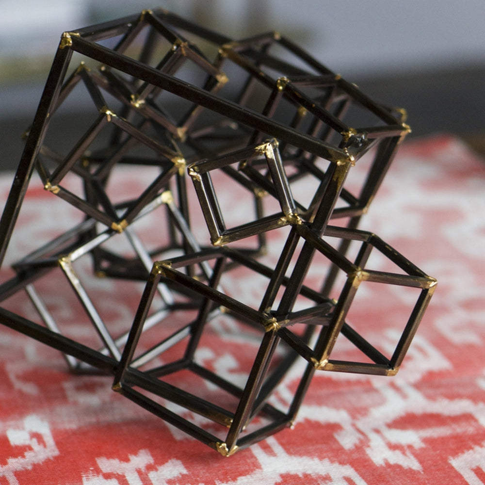 Cubico 13.25"SQ Sculpture