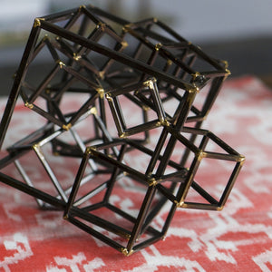 Cubico 13.25"SQ Sculpture