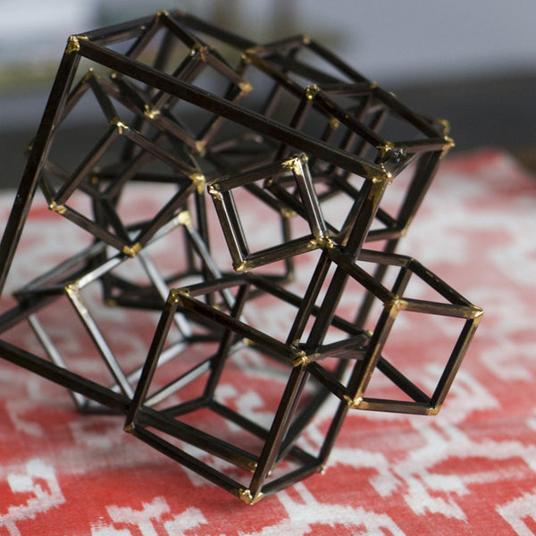 Cubico 13.25"SQ Sculpture