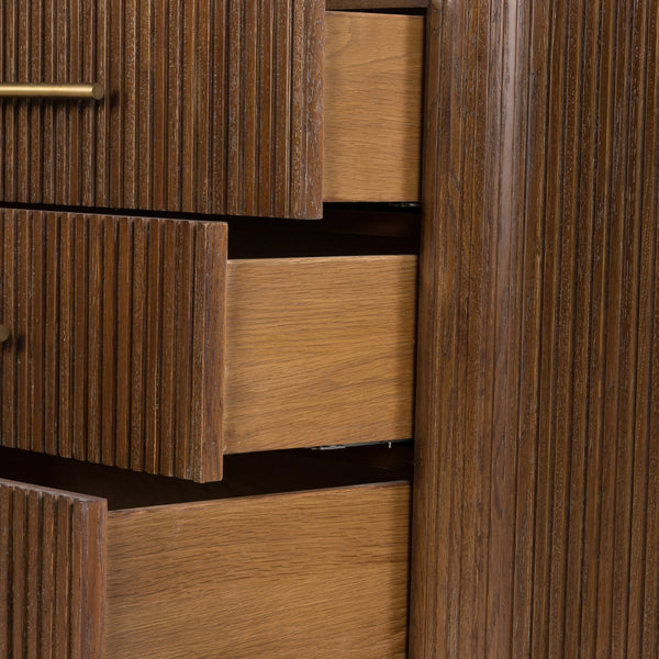 Fletcher 6 Drawer Dresser In Bluestone