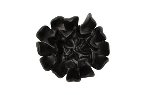 Topsy Turvy Succulent Wall Art, Smallooth Matte Black