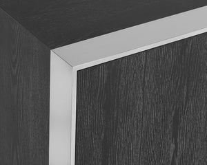 DALTON SIDEBOARD - STAINLESS STEEL - GREY