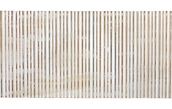 Conrad Mahogany and Veneer Console in White Wash Finish