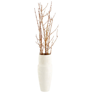 Leela Vase in White