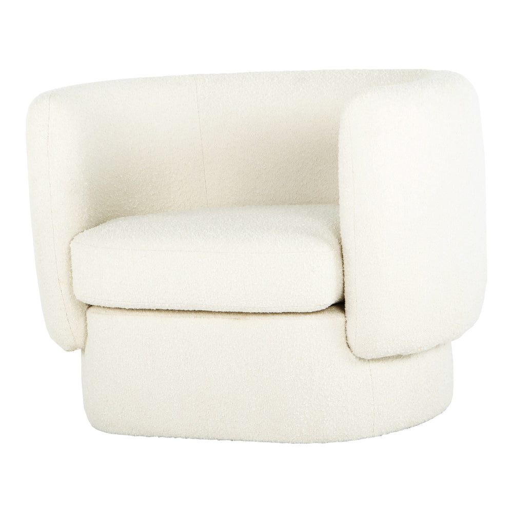 Moe's Koba Chair in Maya White