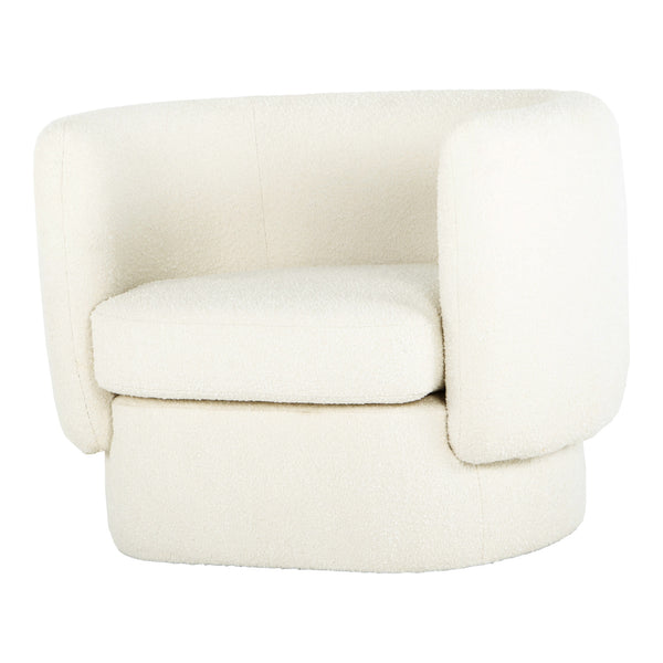 Moe's Koba Chair in Maya White