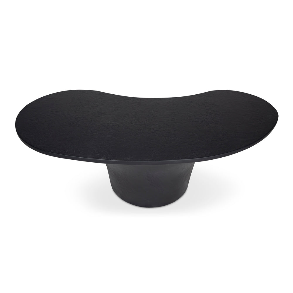 Yumi Outdoor Coffee Table in Black