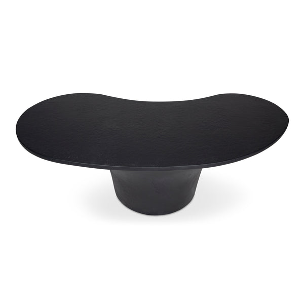 Yumi Outdoor Coffee Table in Black