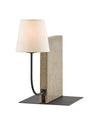 Oldknow Bookcase Lamp In Polished Concrete & Aged Steel