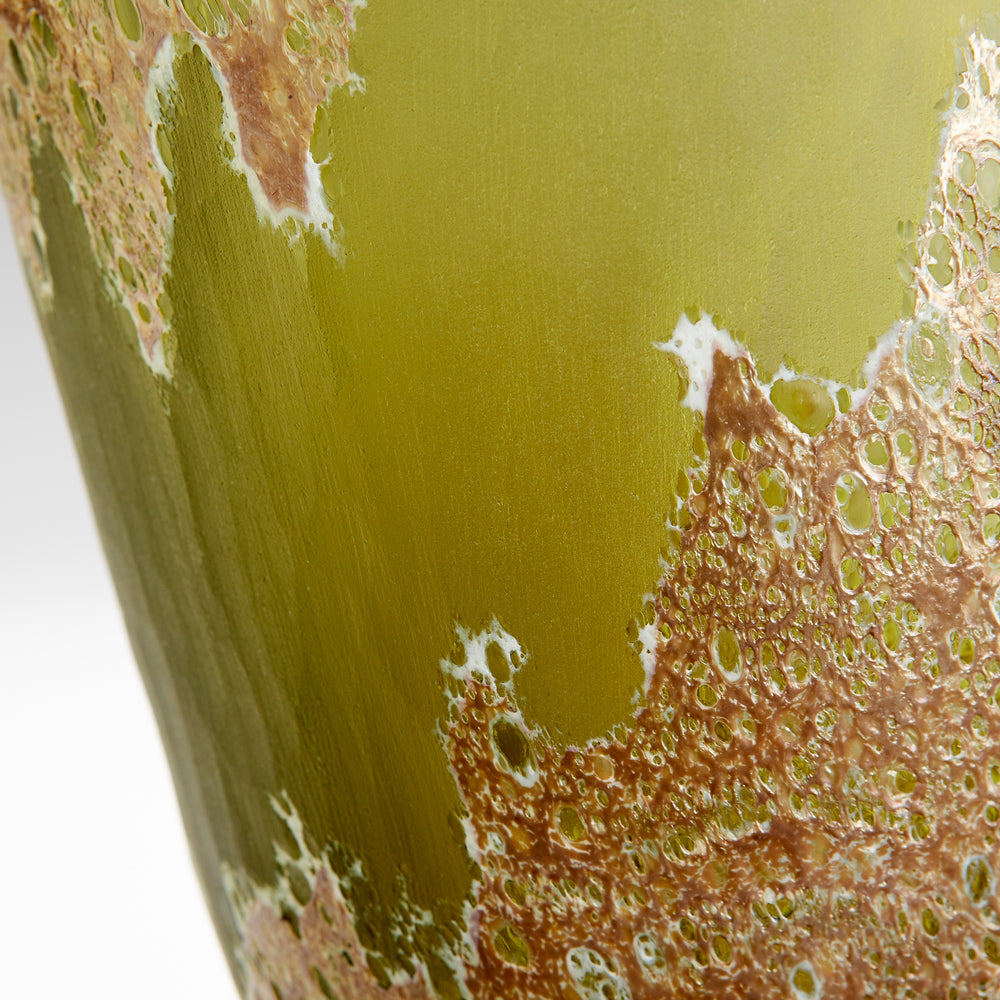 Alkali Vase in Forest Stone