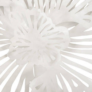 Flower Wall Art White, Small