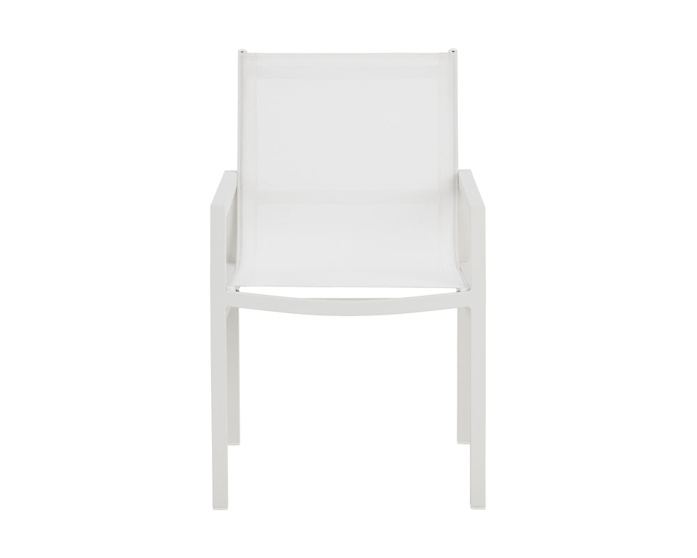 MERANO DINING ARMCHAIR - WHITE
