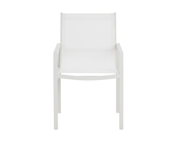 MERANO DINING ARMCHAIR - WHITE
