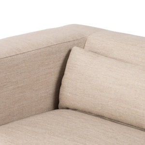 Sena Sectional In Alcala Wheat And Almond