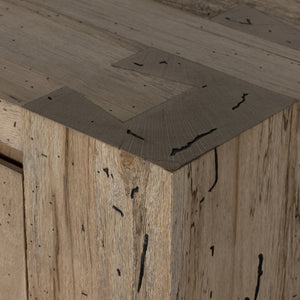 Abaso Sideboard In Rustic Wormwood Oak