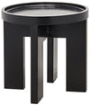 Gavin Side Table, Hand Rubbed Black