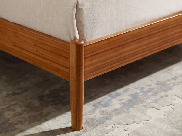 Monterey Queen Platform Bed, Amber