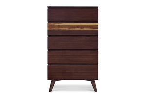 Sable Azara Five Drawer Chest