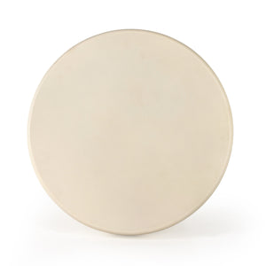 Grecia Outdoor End Table In Large In White