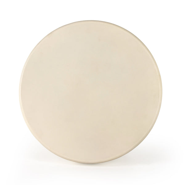 Grecia Outdoor End Table In Large In White