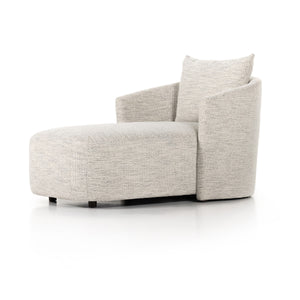 Farrah Chaise Lounge In Merino Cotton