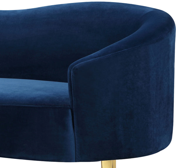 Bradford Sofa In Navy Velvet