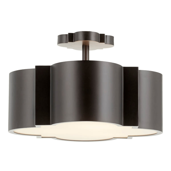 Wyatt 3Lt Dual Mount In Noir