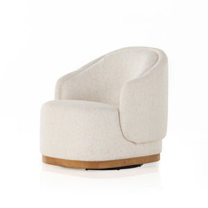 Martine Swivel Chair - Omari Natural