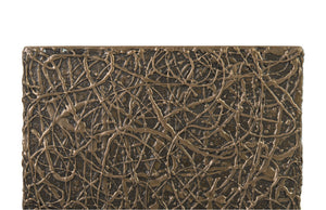String Theory Pedestal, Bronze, Small