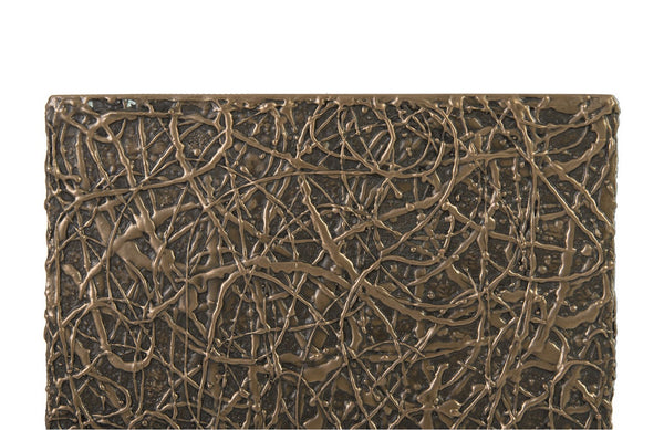 String Theory Pedestal, Bronze, Small