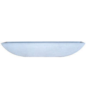 Creastone Boat Shape Whitestone