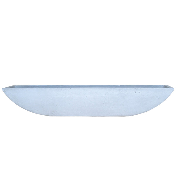 Creastone Boat Shape Whitestone
