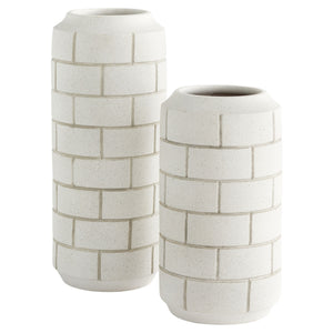 Mason Vase | White -Small