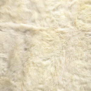 Lalo Lambskin Rug In White In 4.5X5.75