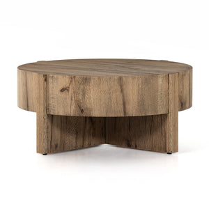 Bingham Coffee Table In Rustic Oak Veneer